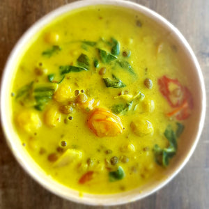Chickpea and Lentil Dahl