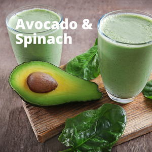 AVOCADO + SPINACH Keto Low Carb Smoothie
