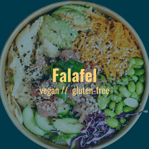 Falafel Vegan Poke Bowl